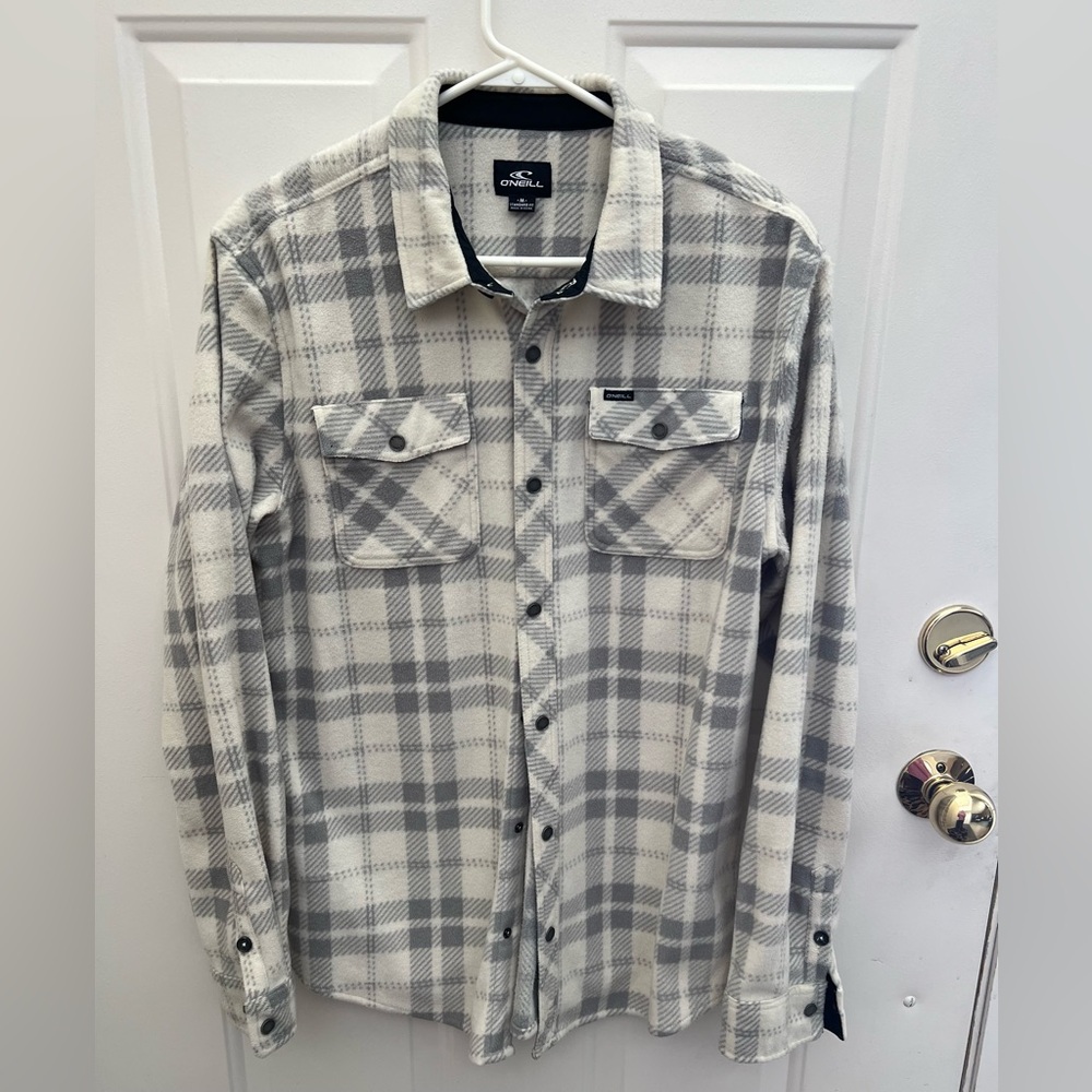 O’Neill Men’s Medium Plaid Flannel Shirt